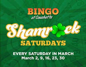 Bingo Shamrock Saturdays