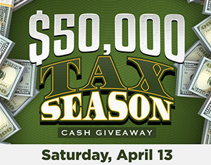 $50,000 Tax Season Cash Giveaway
