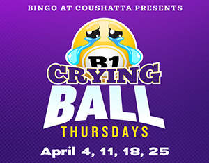 Bingo Crying Ball Thursdays