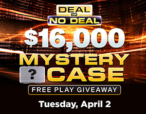 Deal or No Deal $16,000 Mystery Case Free Play Giveaway
