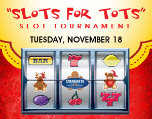 "Slots for Tots" Slot Tournament