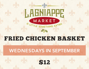 Fried Chicken Basket at Lagniappe Market