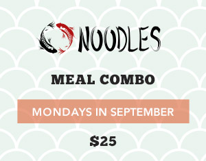 Special Meal Combo at Noodles