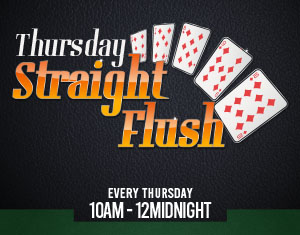 Poker Thursday Straight Flush