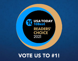 Vote Coushatta to #1 in USA Today’s 10Best Readers’ Choice 2021!