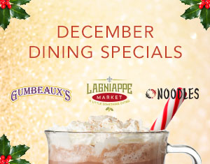 December Dining Specials