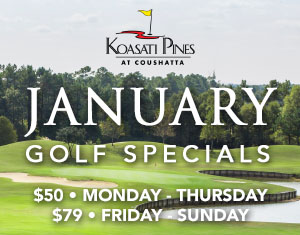 January Golf Specials