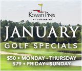 January Golf Specials