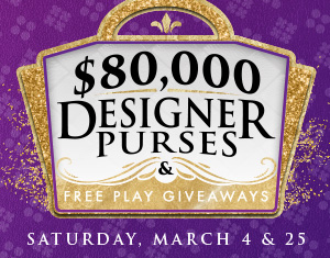 $80,000 Designer Purses & Free Play Giveaways
