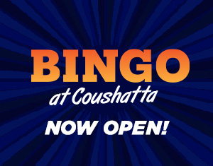Bingo Now Open!