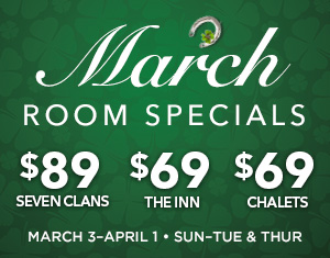March Room Specials