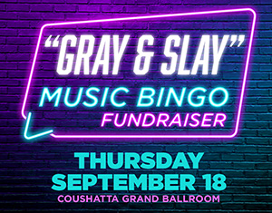 Gray & Slay Music Bingo Fundraiser