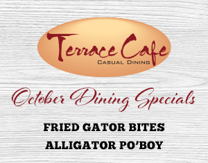 Terrace Cafe October Dining Specials