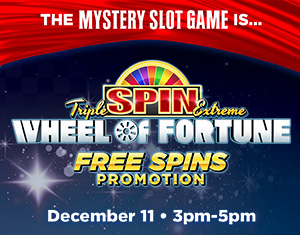 December Mystery Slot Free Spins Promotion
