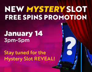 January Mystery Slot Free Spins Promotion