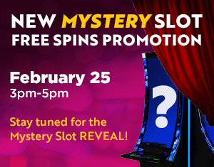 February Mystery Slot Free Spins Promotion