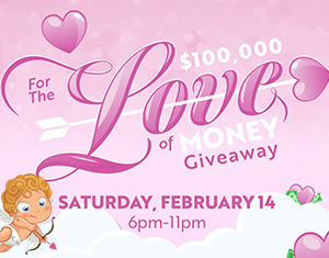 $100,000 For the Love of Money Giveaway