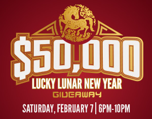 $50,000 Lucky Lunar New Year Giveaway
