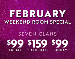 February Weekend Room Special
