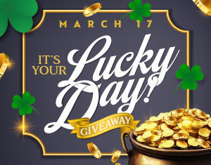 It's Your Lucky Day! Giveaway