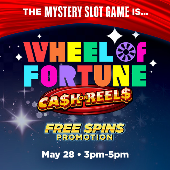 May Mystery Slot Free Spins Promotion