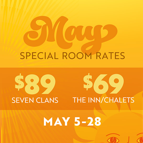 May Room Specials