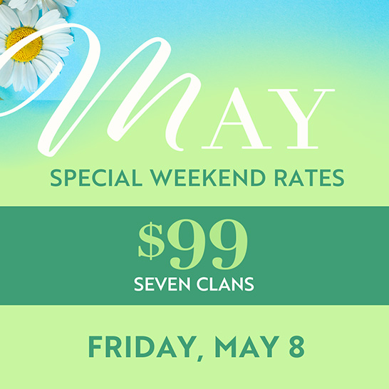 May Special Weekend Rate