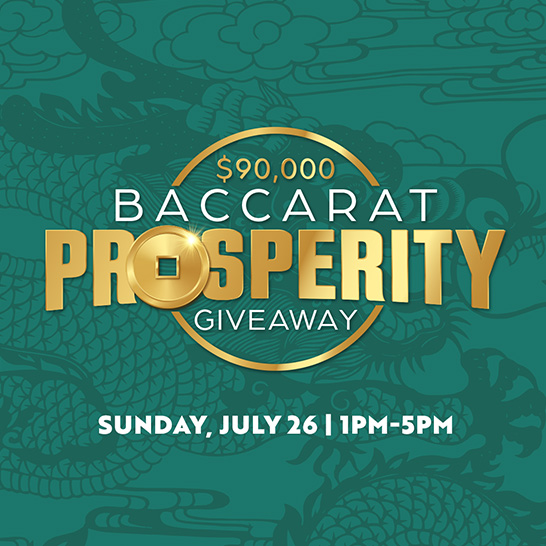$90,000 Baccarat Prosperity Giveaway