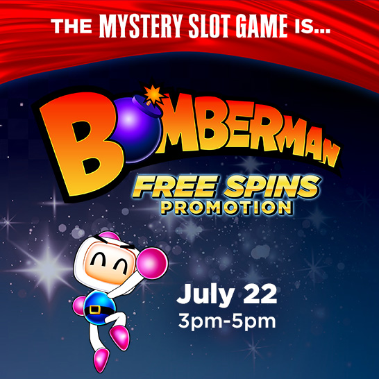 July Mystery Slot Free Spins Promotion