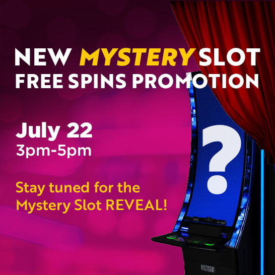 July Mystery Slot Free Spins Promotion