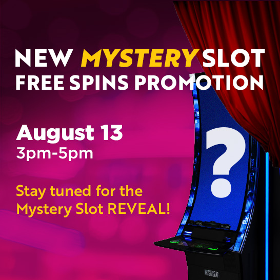 August Mystery Slot Free Spins Promotion