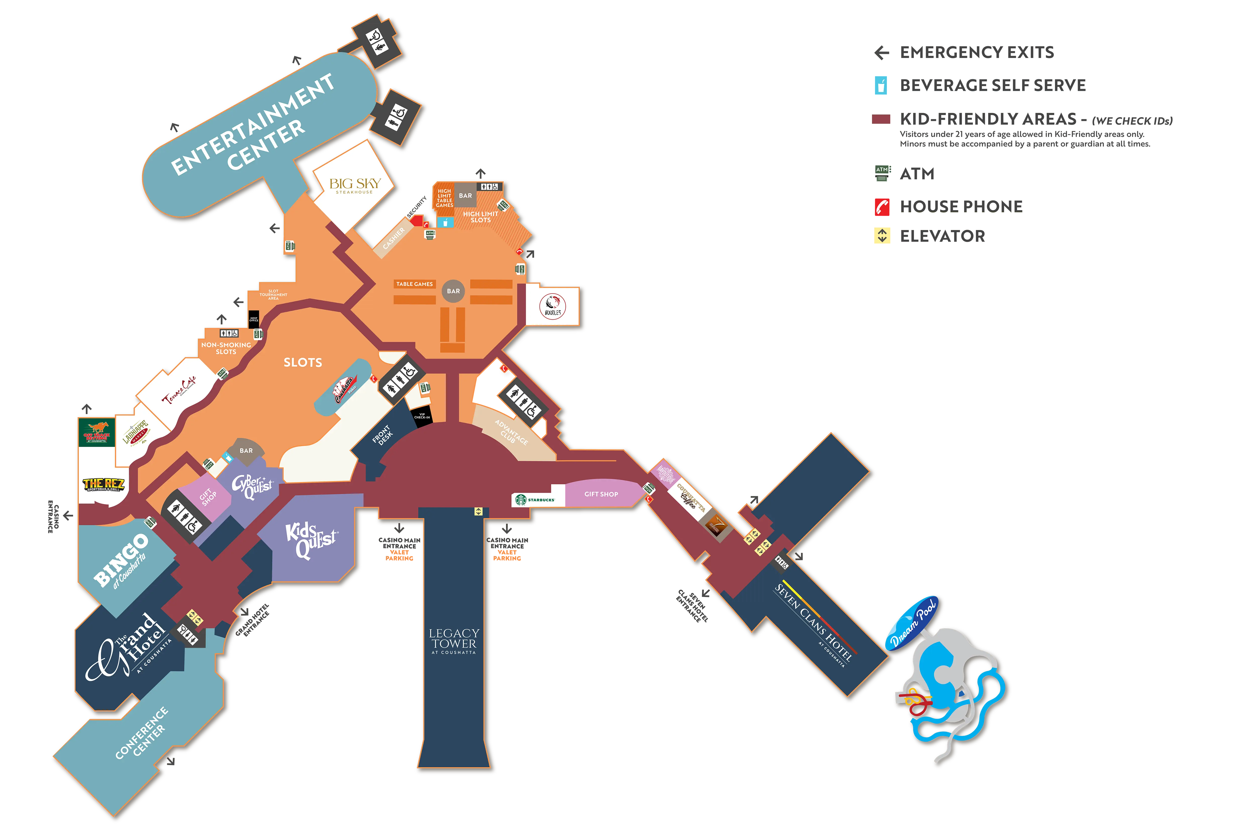Casino Map