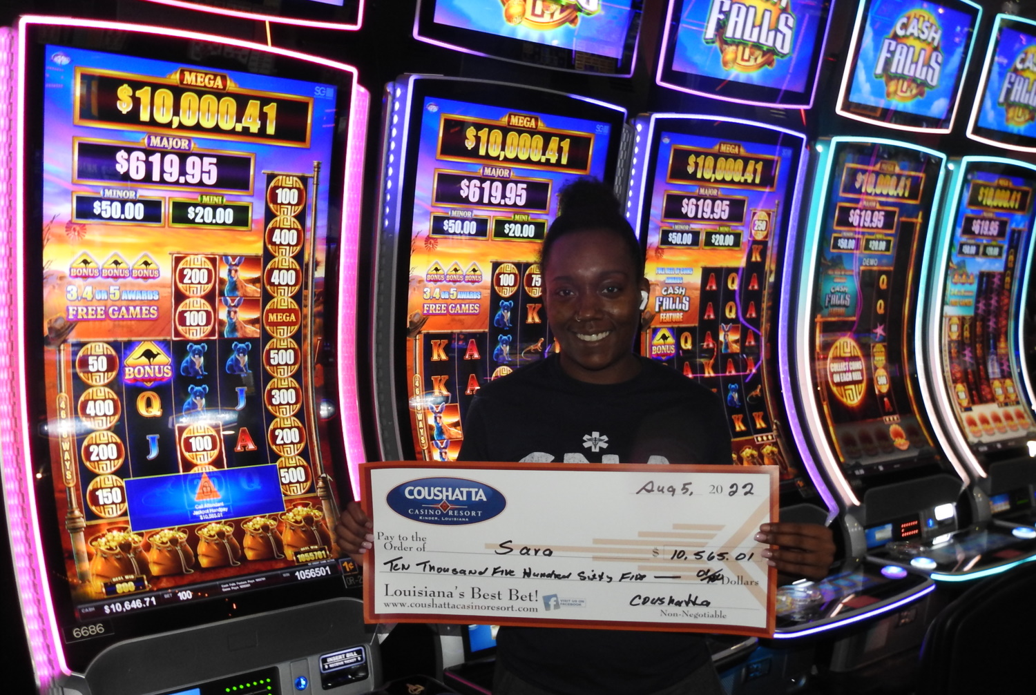 Past Winners August, 2022 Page 8 Coushatta Casino Resort