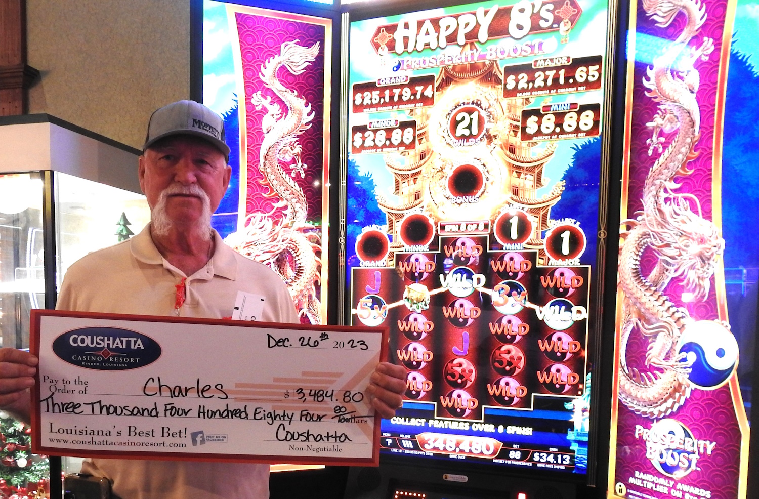 Past Winners December, 2023 Page 4 Coushatta Casino Resort