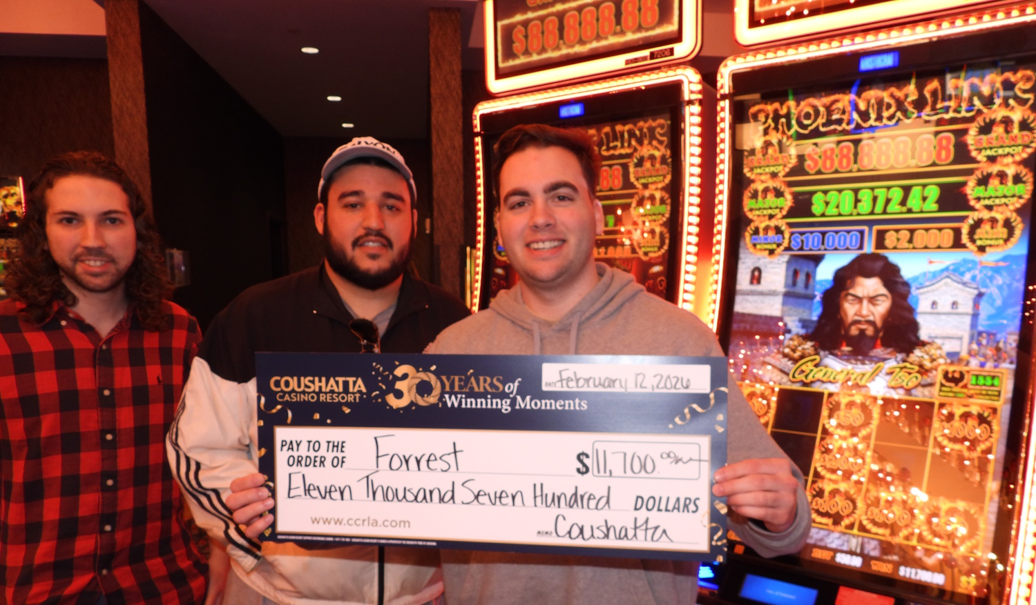 Past Winners - February, 2026 - Page 3 - Coushatta Casino Resort